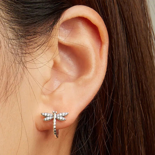Daily Dragonfly Animal Earrings For Women