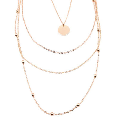 Tassel Necklace Sequin Ladies Clavicle Necklace