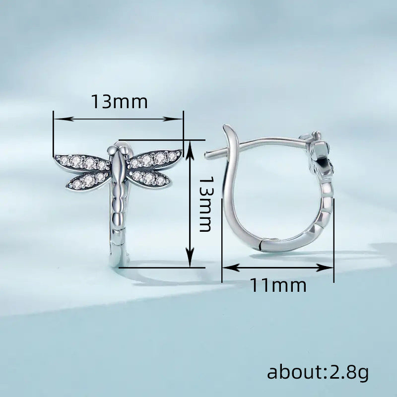 Daily Dragonfly Animal Earrings For Women