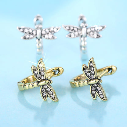 Daily Dragonfly Animal Earrings For Women